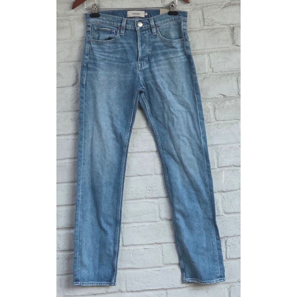 Hudson Jeans Remi High Rise Straight Ankle Jeans Medium Wash 29 NWT